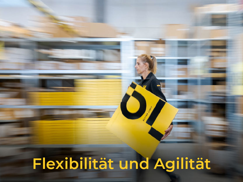 Flexibilität und Agilität ist unsere Stärke