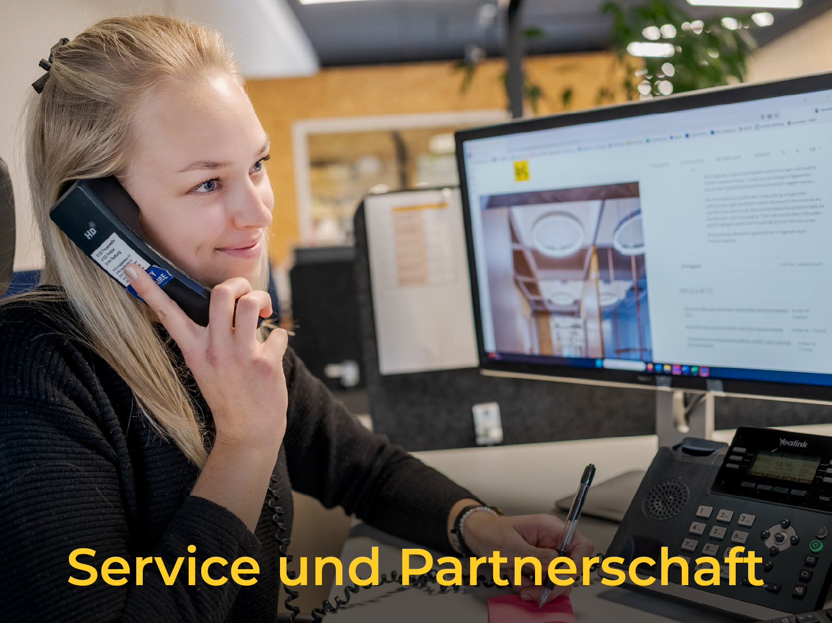Unser Service ist immer Partnerschaft