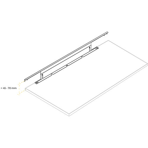 BL Befestigungswinkel für Q-Clip usw. Edelstahl