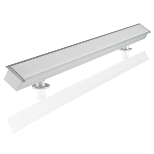 BLine Select HT001 Endkappe silber für Profil HT01 und Abdeckung HX09/10 o. Loch