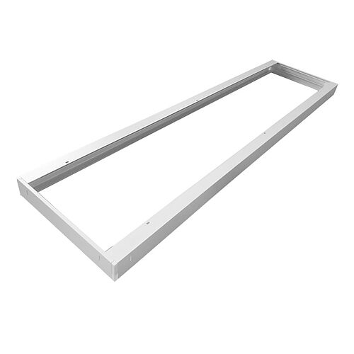 BL Aufbaurahmen für Panel 1197x297 Alu weiß RAL9003