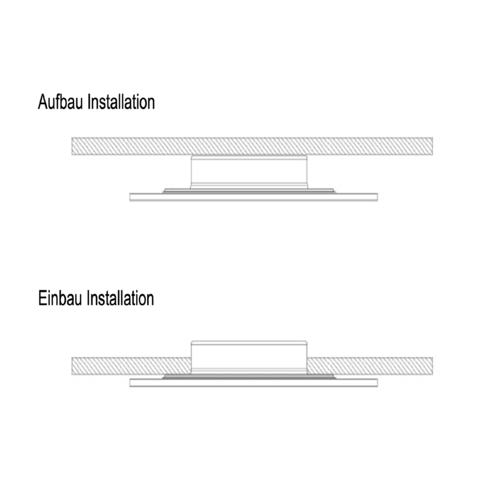 BL Panel Round 600mm 3350lm 36W 110D 840 weiß 1000mA