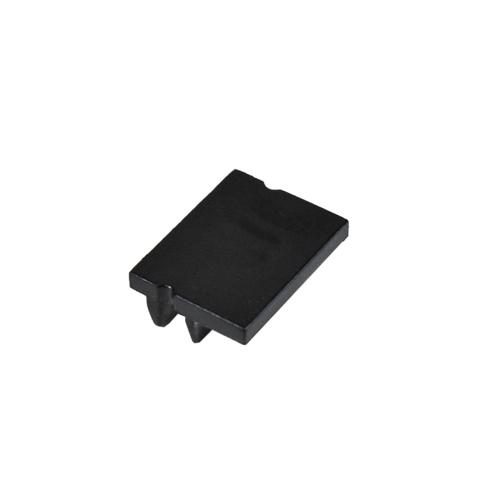 BLine E-M-ON01 Endkappe schwarz für Profil P-M-ON01 u. Abd. C-M-02 ohne Bohrung