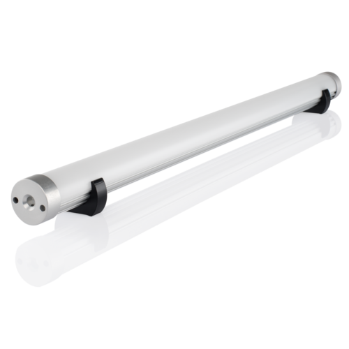 BLine Select RT001 Endkappe silber für Profil RT01 und Abdeckung RX01 mit Loch