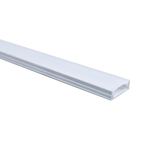 BLine P-S-ON01 LED-Aufbauprofil Alu silber 12W/m B17 x H6,8 x L2000 mm