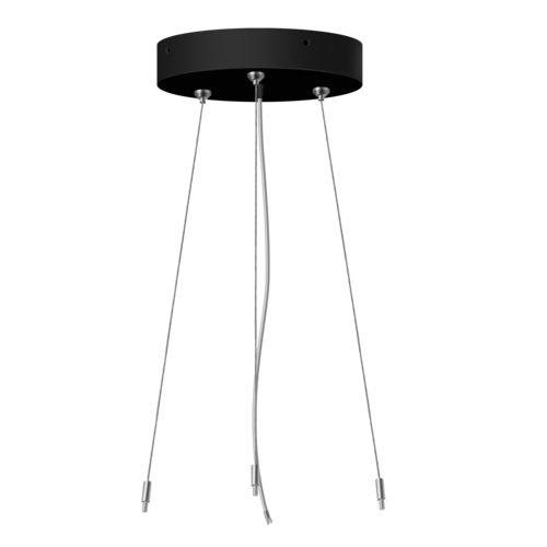 BL Seilabhängungset 3x1,5m schwarz für CWL Trend