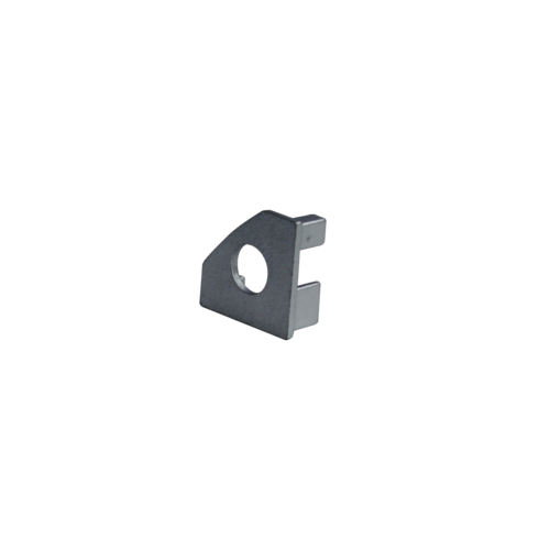 BLine E-S-COR01 End cap silver for profile P-S-COR01 and cover C-S-01 with hole