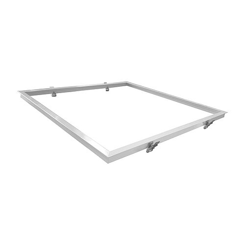 BL Einbaurahmen für Panel 620x620 und 623x623 Alu weiß RAL9003