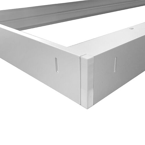 BL Aufbaurahmen für Panel 620x620 und 623x623 Alu weiß RAL9003