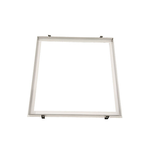 BL Einbaurahmen für Panel 620x620 und 623x623 Alu weiß geschweißt