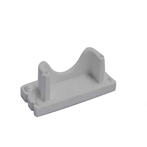 BLine E-S-ON01 Endkappe silber für Profil P-S-ON01 u. Abd. C-S-01 o. Bohrung