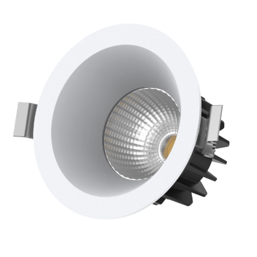 BL Downlight Office Einbauleuchte D170mm 1800lm 18W 60D 940 weiß 450mA