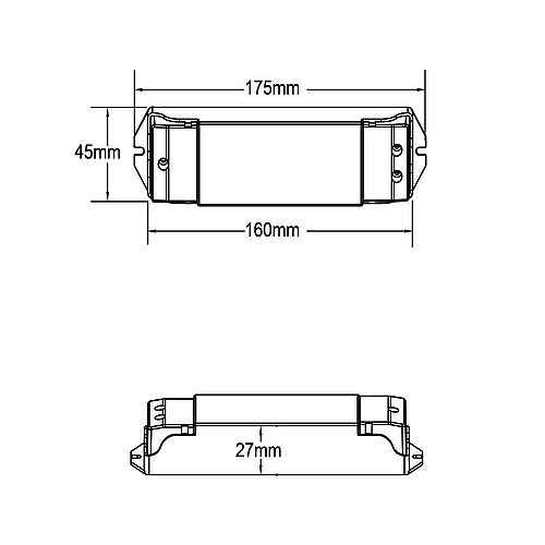 BL Steuerung 4 Kanal RGBW 12-48VDC 480W für LED-Strip IP20 Funk