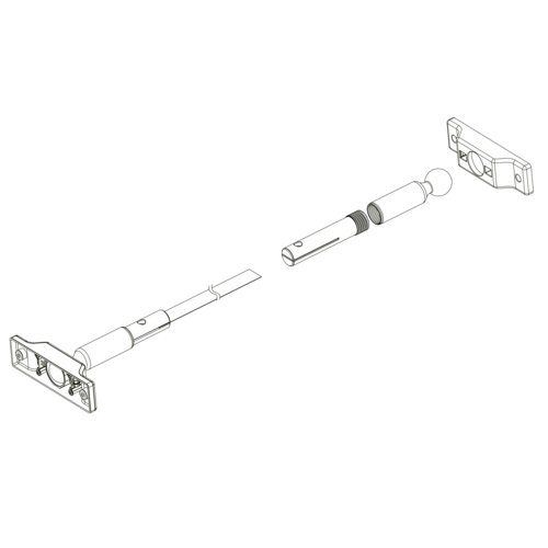 BL COR Skyline LED-Lichtsystem schwarz 20m