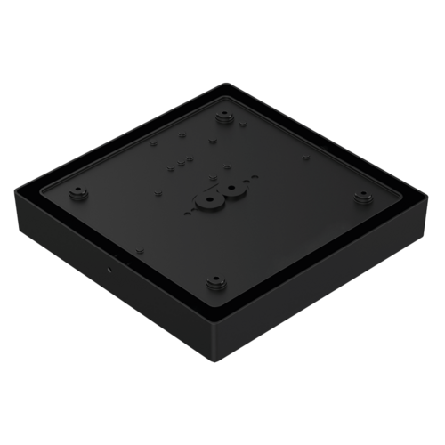 BL Wall Light Protected Aussenleuchte Q250mm 1500lm 15W 120D 830 schwarz IP65