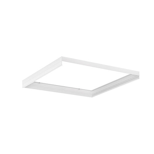 BL Aufbaurahmen für Backlit Panel 620x620 Alu weiß
